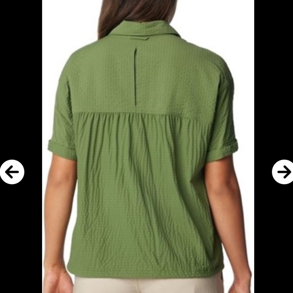NWT‎ Women’s Columbia Boundless Trek SS Button Up Shirt - Picture 7 of 9